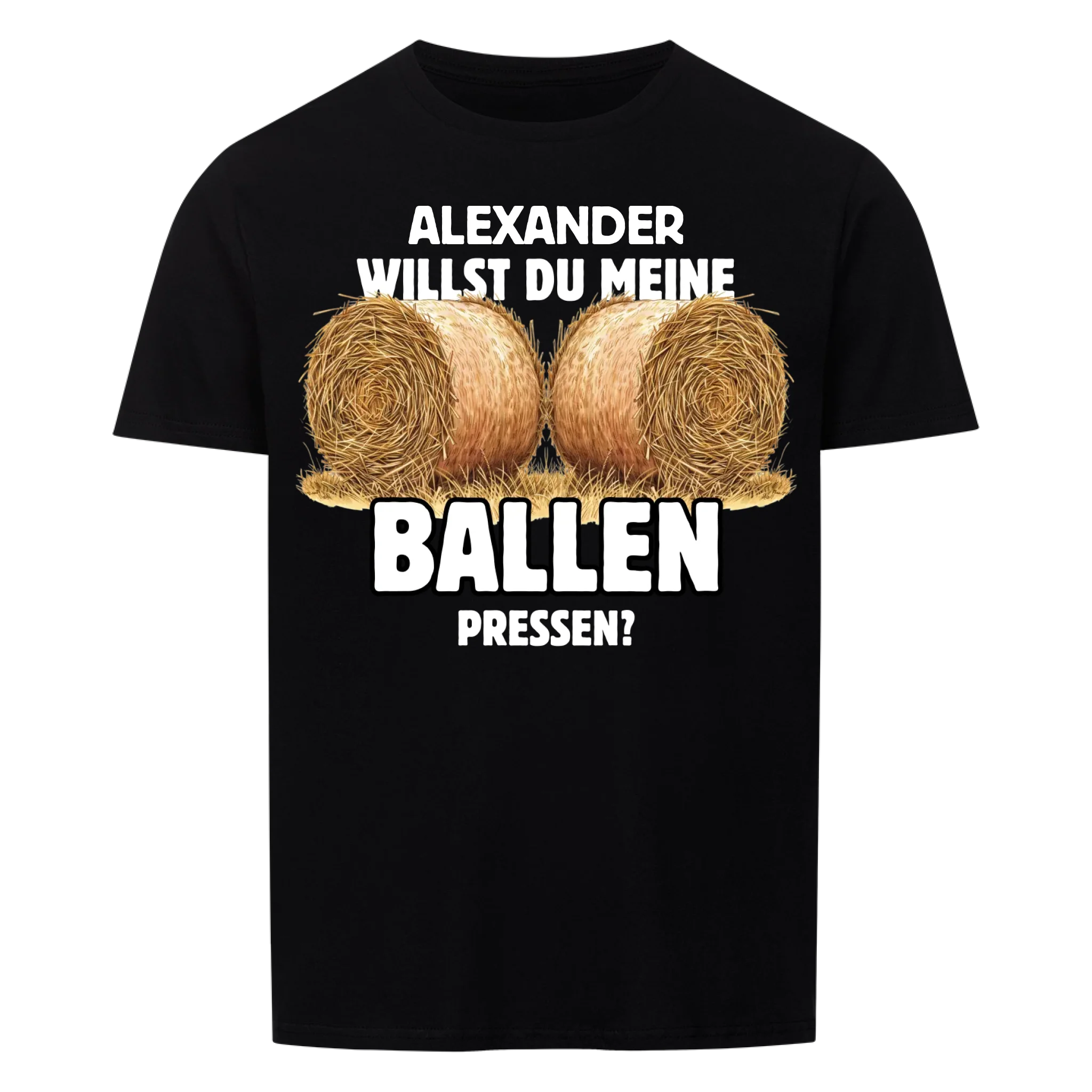 Personalisierbares Willst du T-Shirt