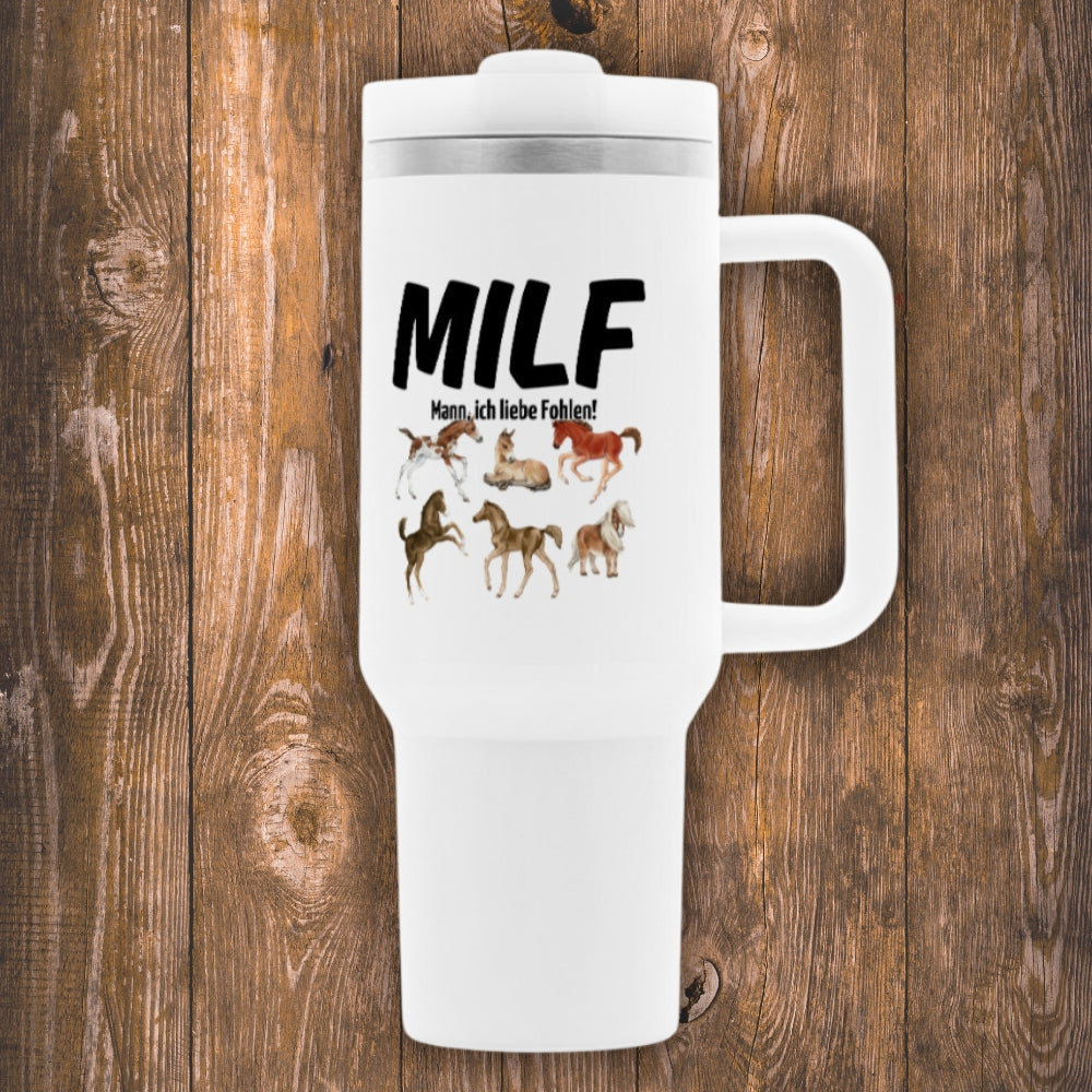 MILF Fohlen Thermobecher