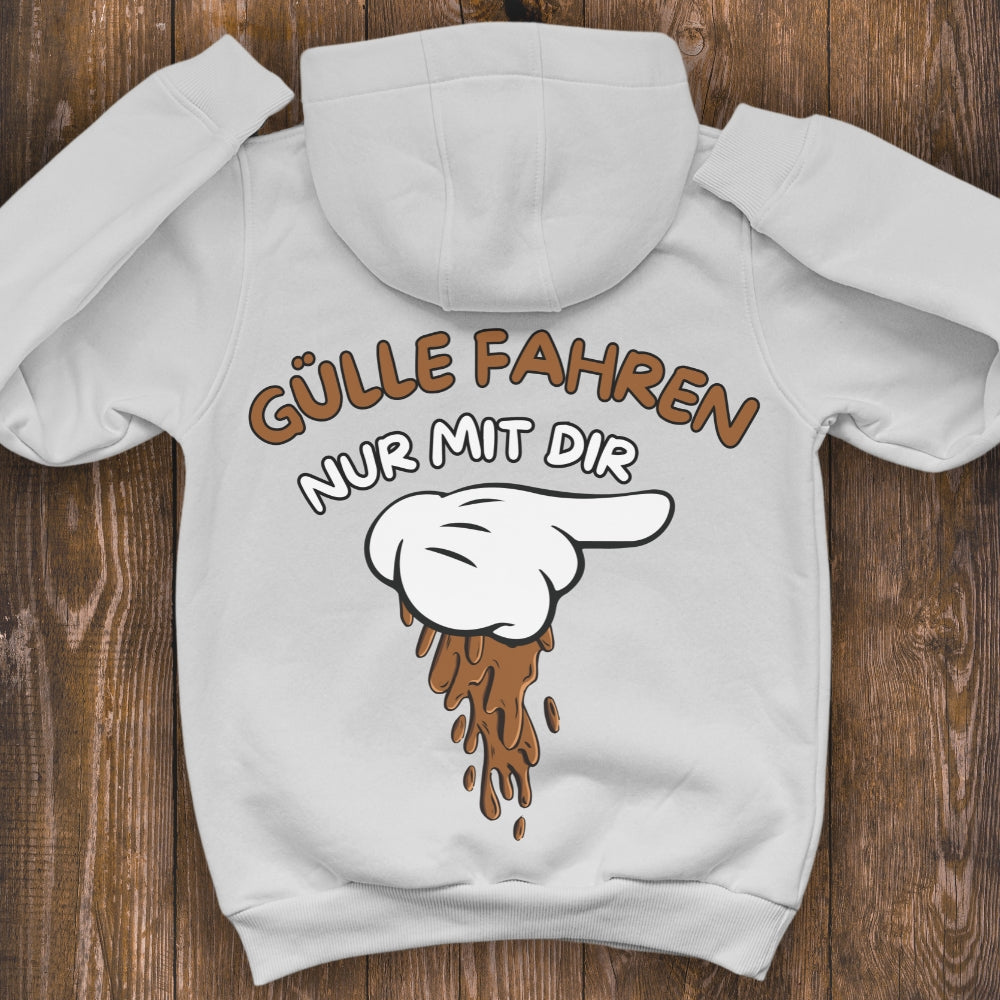 Gülle fahren rechts Premium Hoodie
