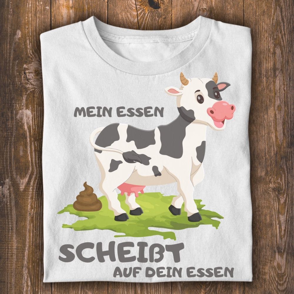Mein Essen scheißt auf dein Essen Unisex T-Shirt