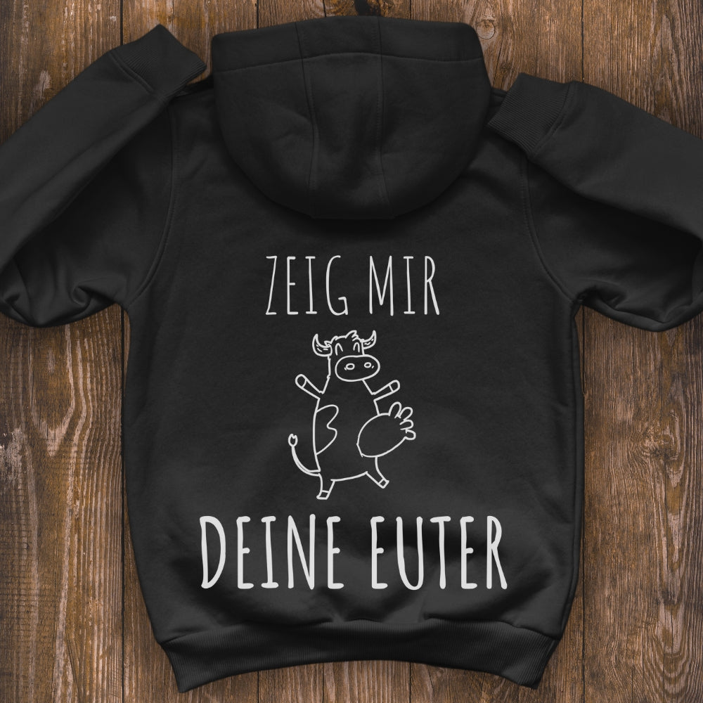 Zeig mir deine Euter Premium Hoodie