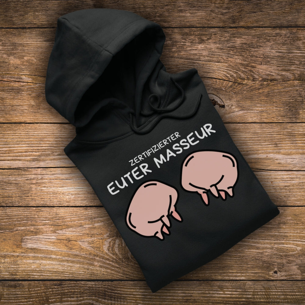 Zertifizierter Euter Masseur Premium Hoodie