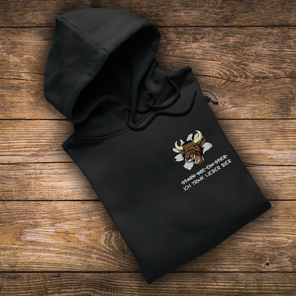 Ich trink lieber Bier Premium Hoodie