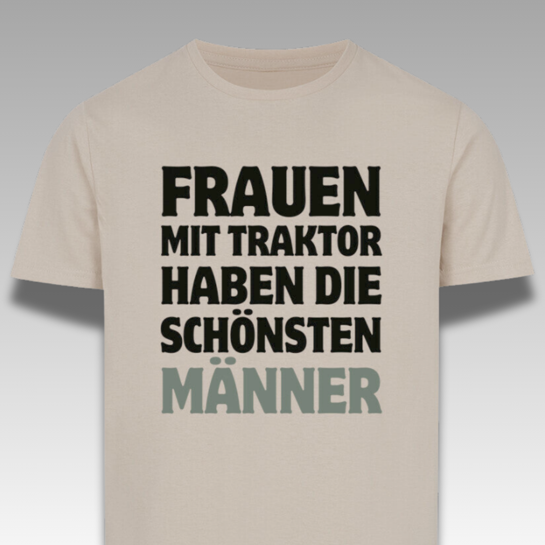 Frauen mit Traktor Unisex T-Shirt