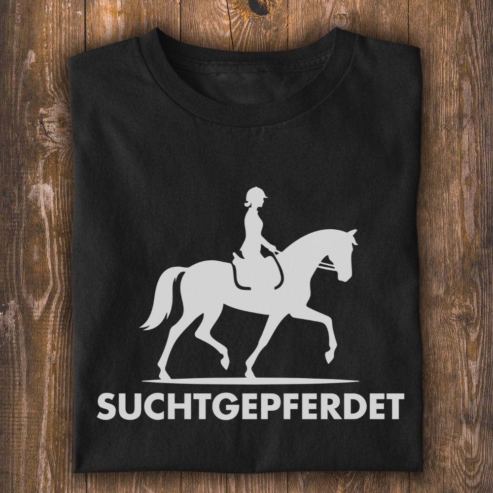 Suchtgepferdet Unisex T-Shirt