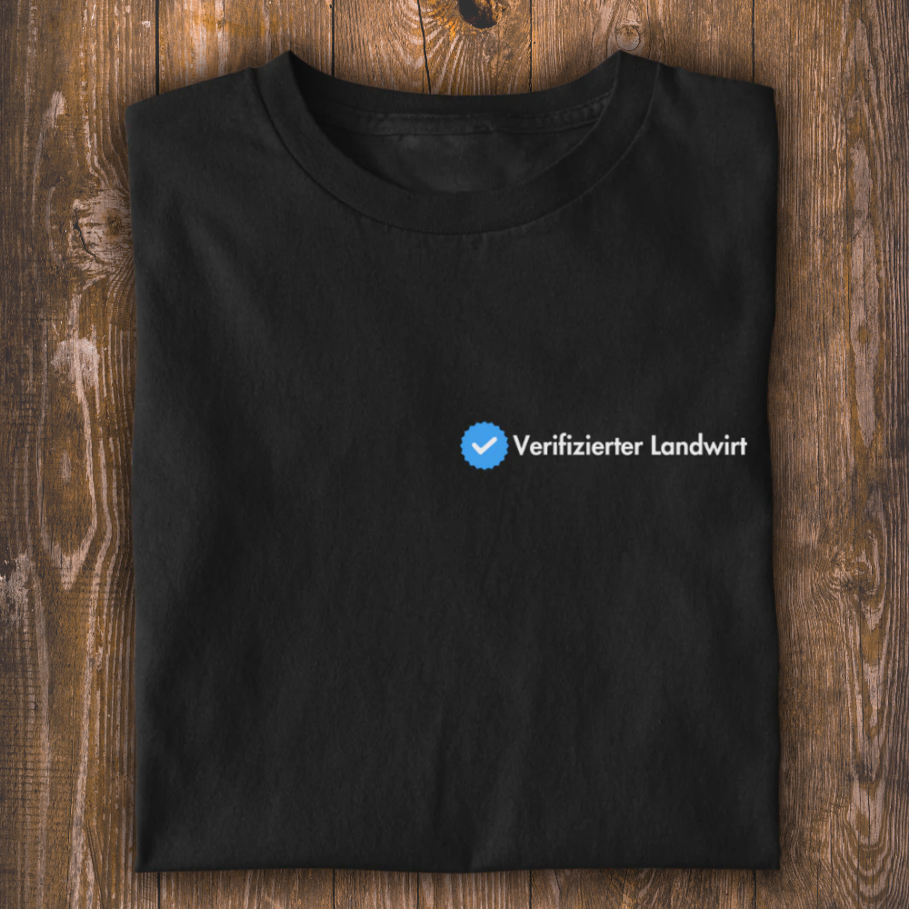 Verifizierter Landwirt Unisex T-Shirt