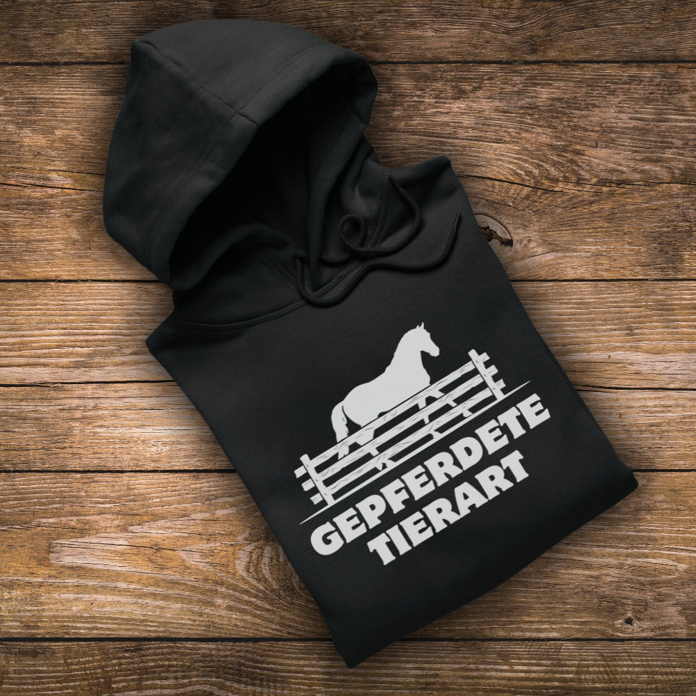 Gepferdete Tierart Premium Hoodie