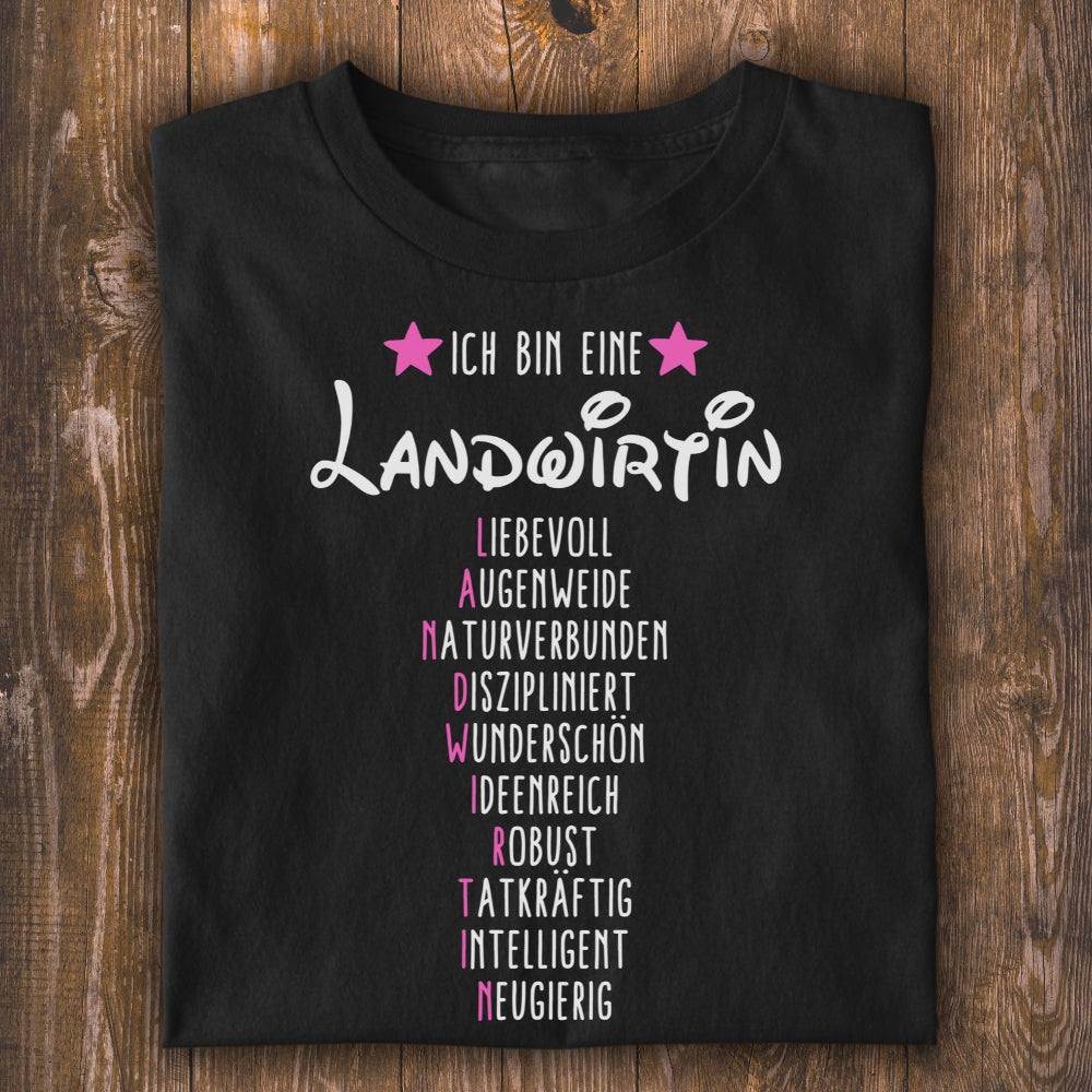 Ich bin eine Landwirtin Unisex T-Shirt