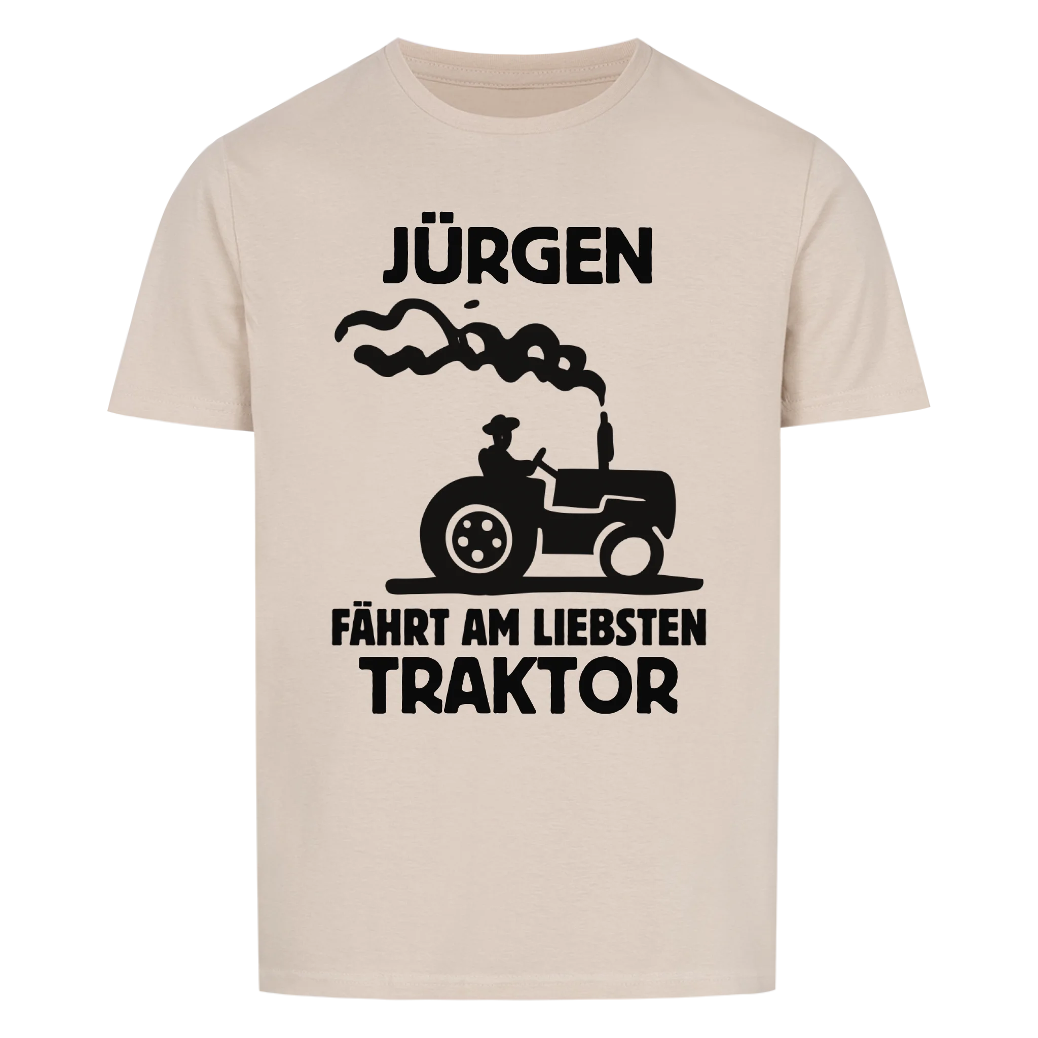 Personalisierbares Fährt am liebsten T-Shirt