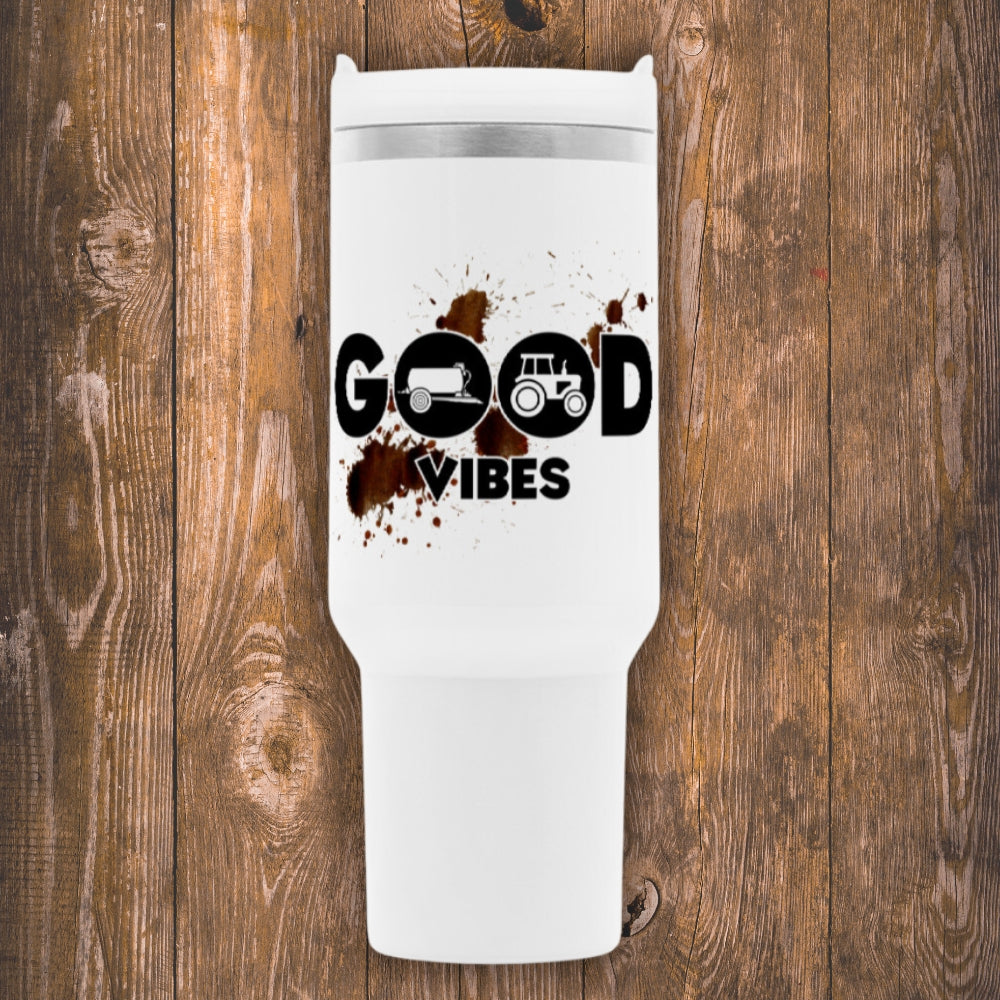 Good Vibes Gülle Thermobecher