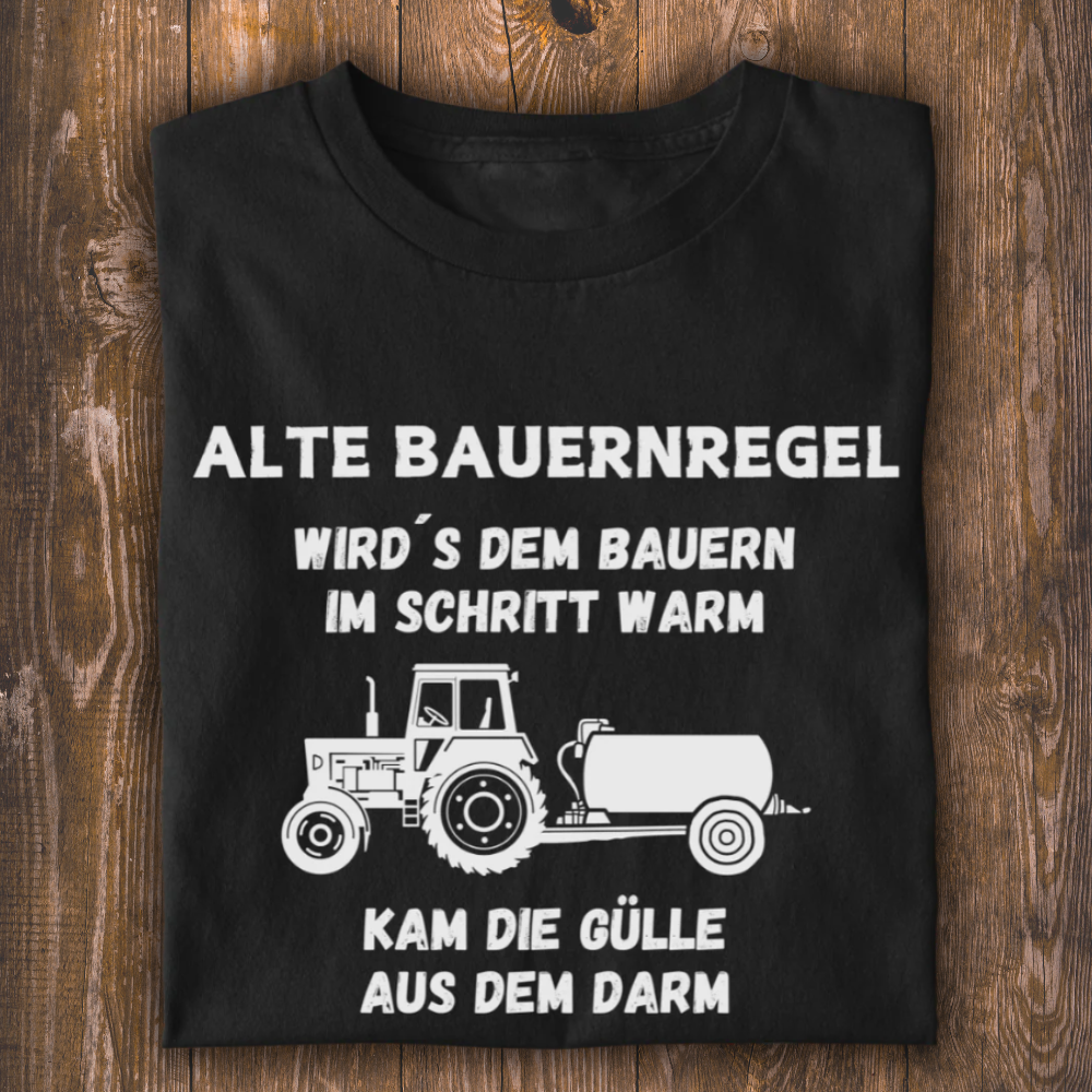 Alte Bauernregel Unisex T-Shirt