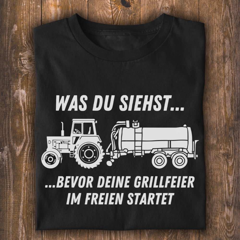 Was du siehst Unisex T-Shirt